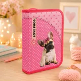 Пенал твердий 1Вересня одинарний без клапана HP-02 Dolly Dog — фото 1