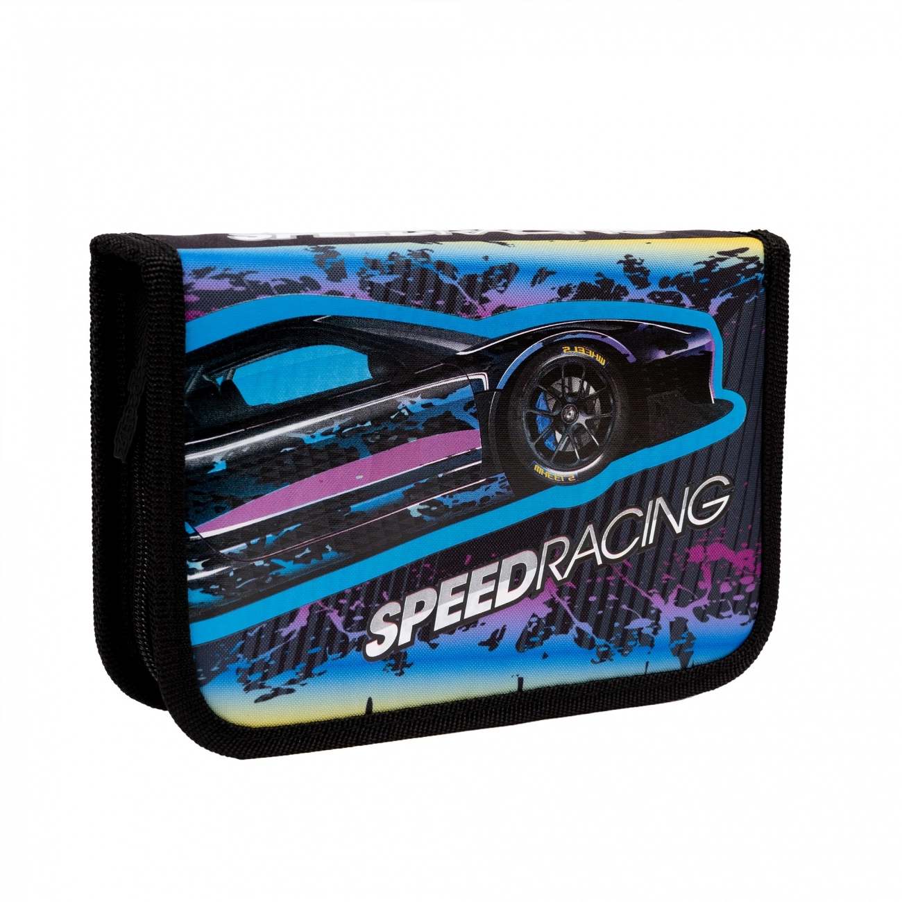 Пенал твердий 1Вересня одинарний без клапана HP-02 Speed Racing — фото 3