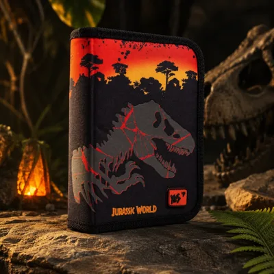 Пенал твердий YES одинарний без клапана HP-02 Jurassic World