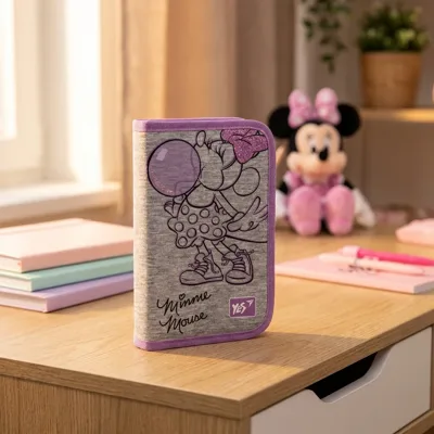 Пенал твердий YES одинарний без клапана HP-02 Minnie Mouse