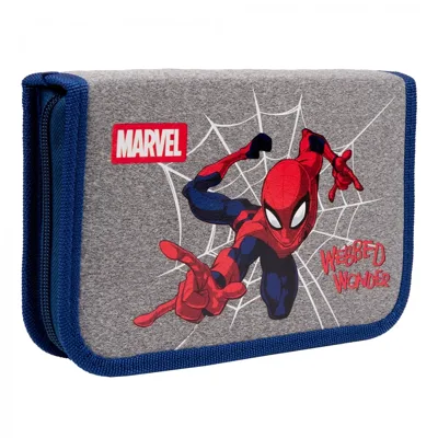 Пенал твердий YES одинарний з двома клапанами HP-04 Marvel Spiderman