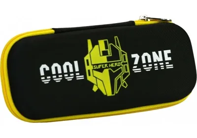 Пенал з тисненням, 1 відділення B-8007-black