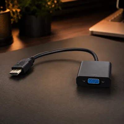 Перетворювач цифрового HDMI сигналу в VGA відео Cablexpert A-HDMI-VGA-04