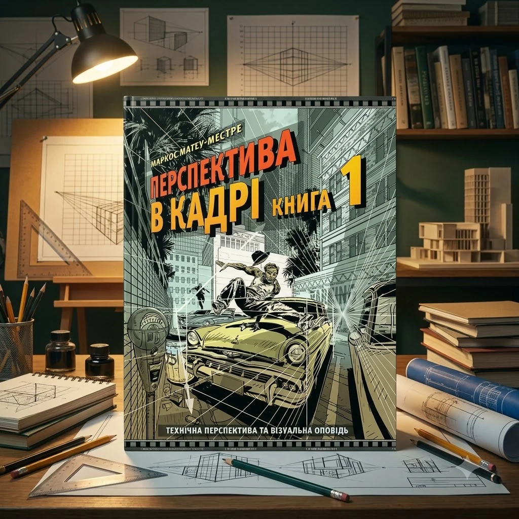 Перспектива в кадрі: Книга перша - Технічна перспектива та візуальна оповідь. Матеу-Местре