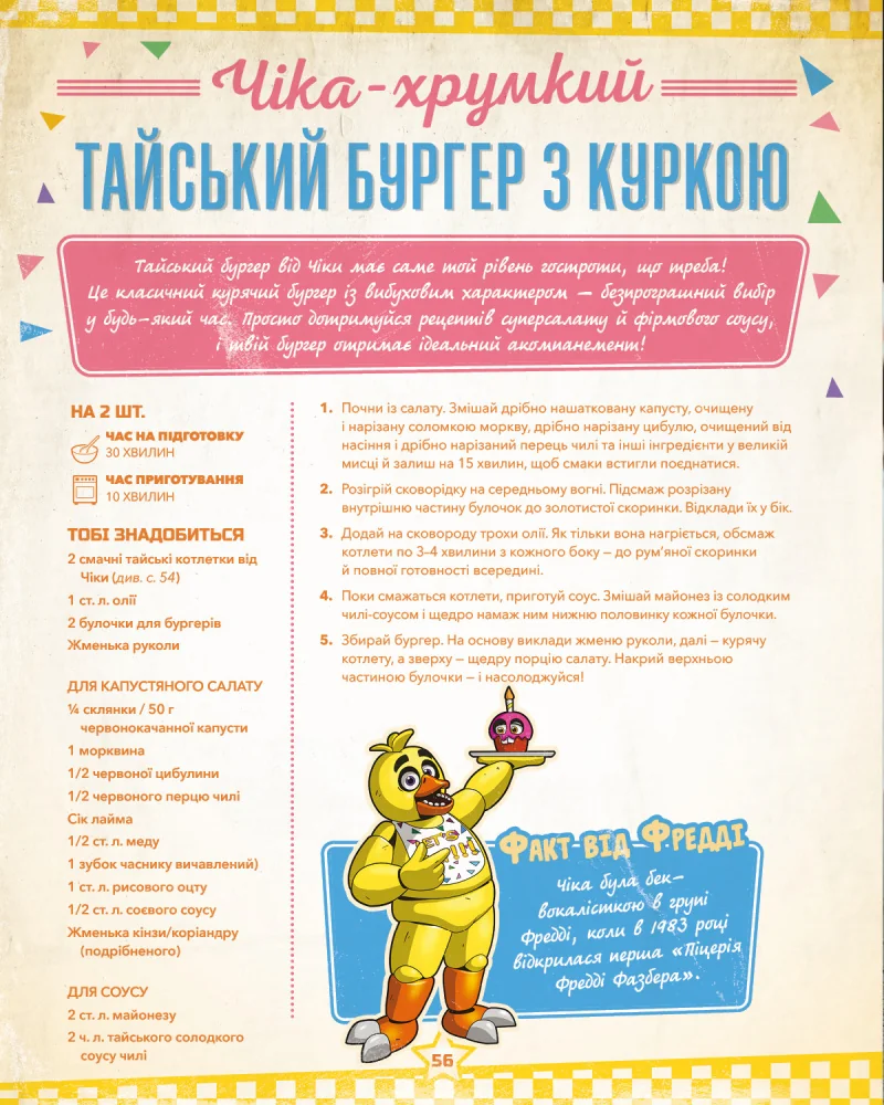 П’ять ночей із Фредді: кулінарна книга. Офіційне видання.Морріс Р. Букшеф — фото 4