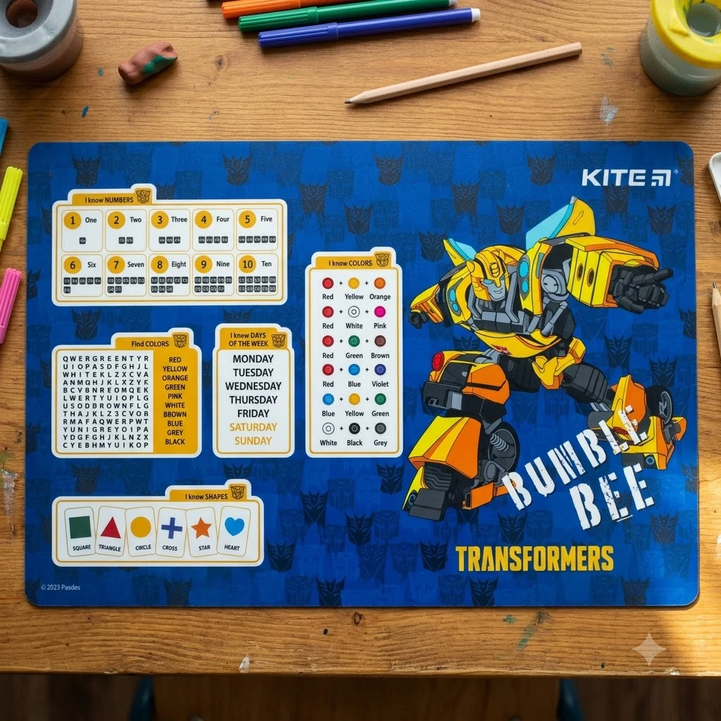 Підкладка Kite "Transformers" 42,5*29 см