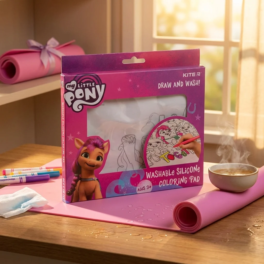 Підкладка-розмальовка Kite "Little Pony" 40*30 см