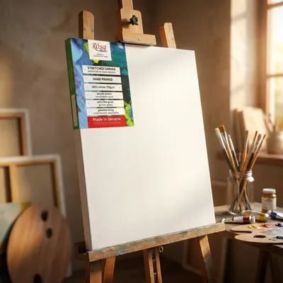 Підрамник 40х60 см дрібне зерно акрил бавовна ROSA Studio