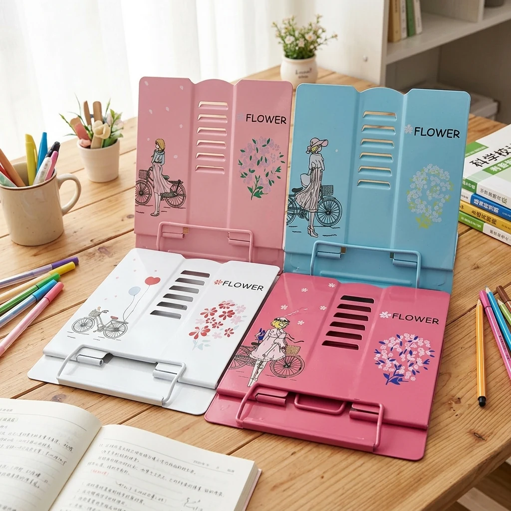 Підставка для книг металева 20,8 * 18,8 см "Flowerl"