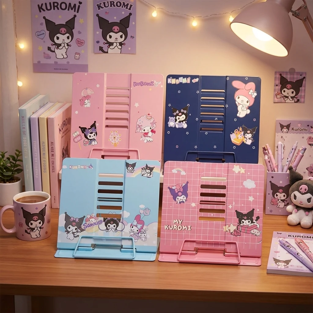 Підставка для книг металева 21 * 19 см "Kuromi"