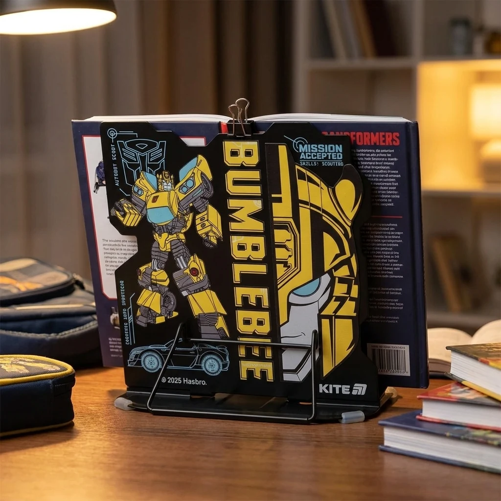 Підставка для книг металева "Transformers" Kite