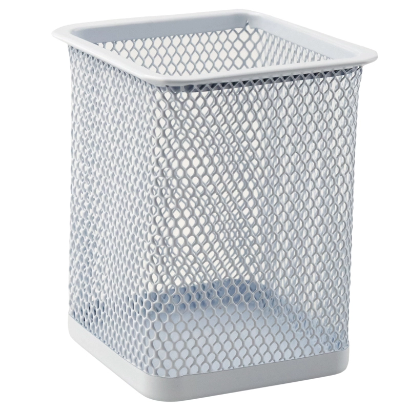 Підставка для ручок квадратна металева біла Axent — фото 2