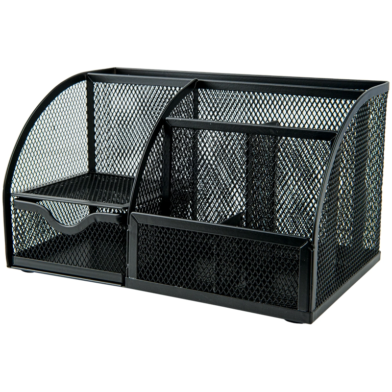 Підставка-органайзер для ручок AXENT металева чорна 2125-01-A — фото 2