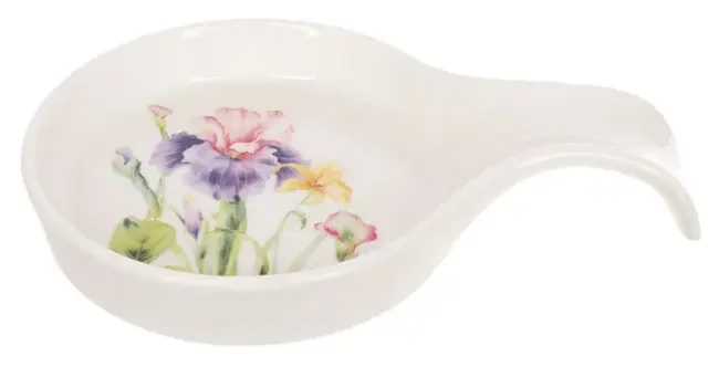 Підставка під ложку керамічна 12*18*2,5 см колекція Flower Garden