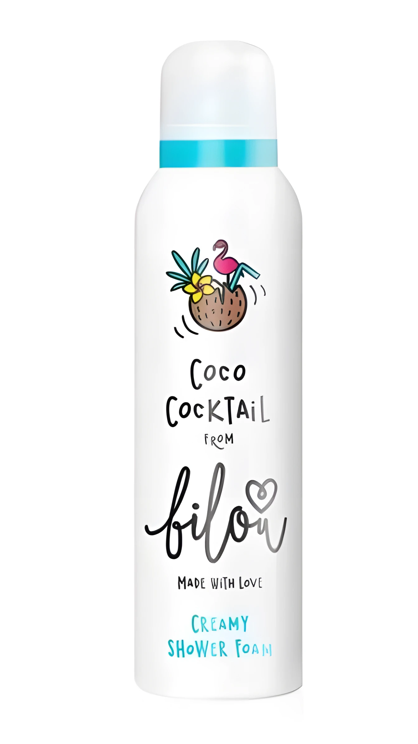 Пінка для душу Bilou Coco Cocktail 200 мл — Краса та здоров'я