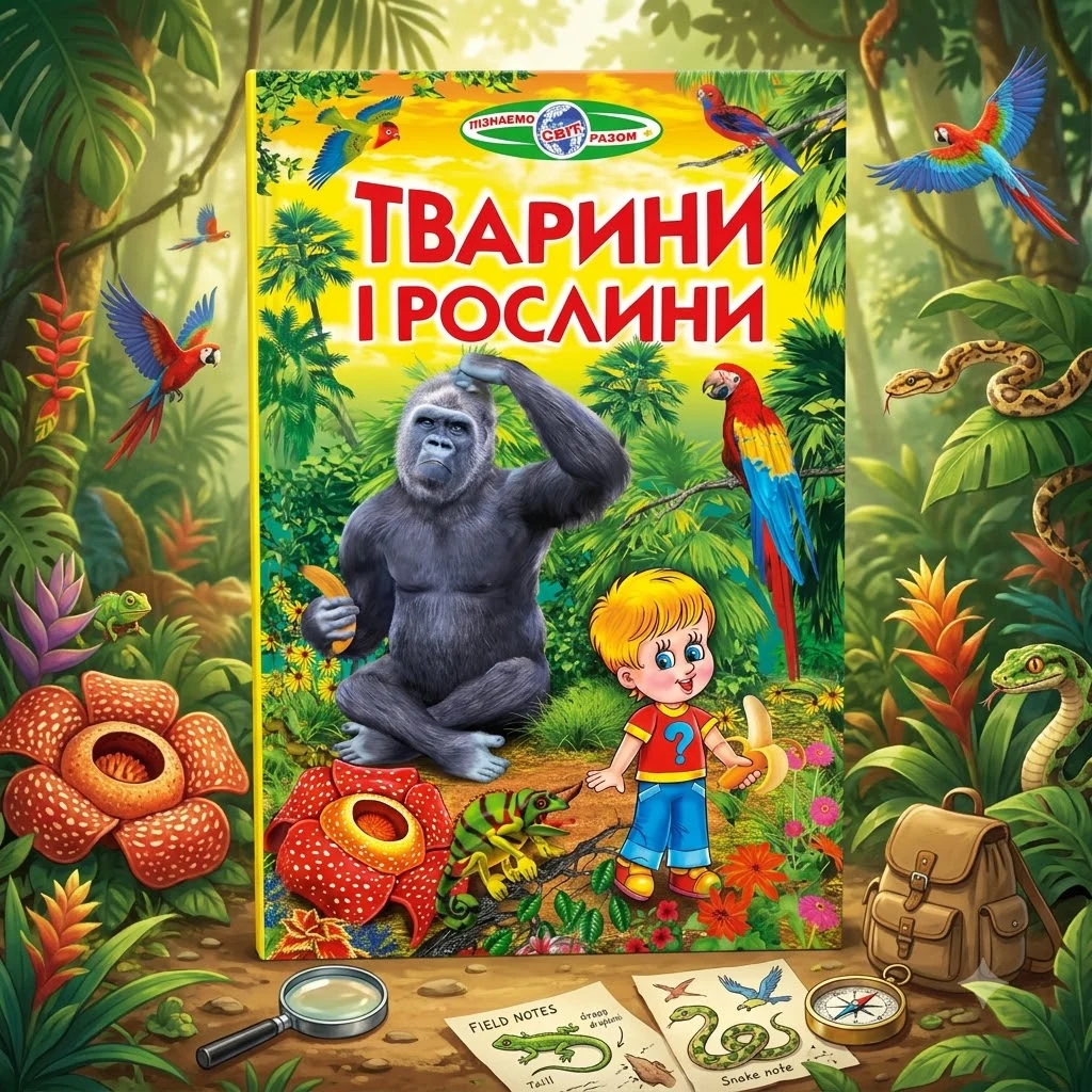 Пізнаємо світ разом. Тварини і рослини Белкар