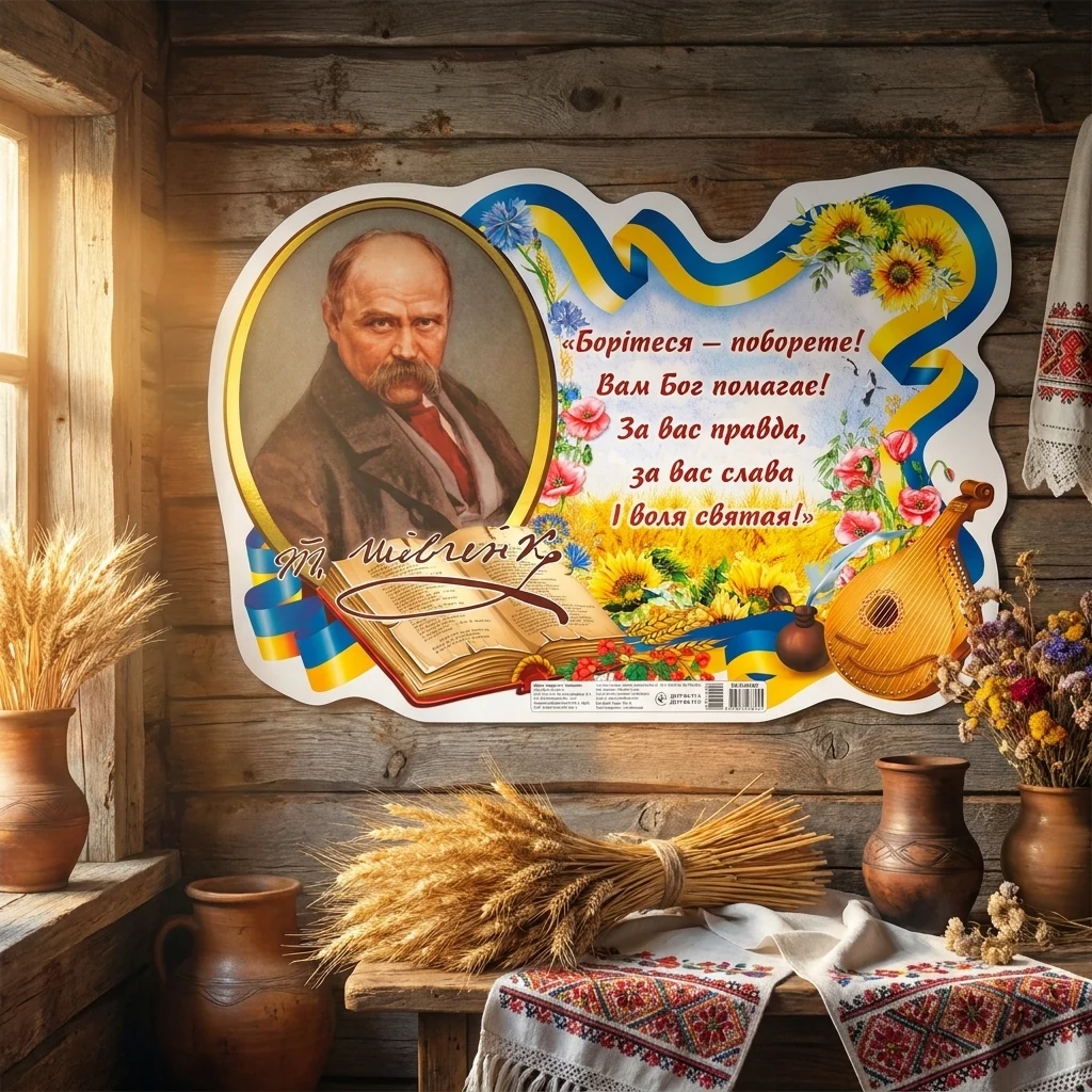 Плакат. Борітеся - поборете! 62*42 см