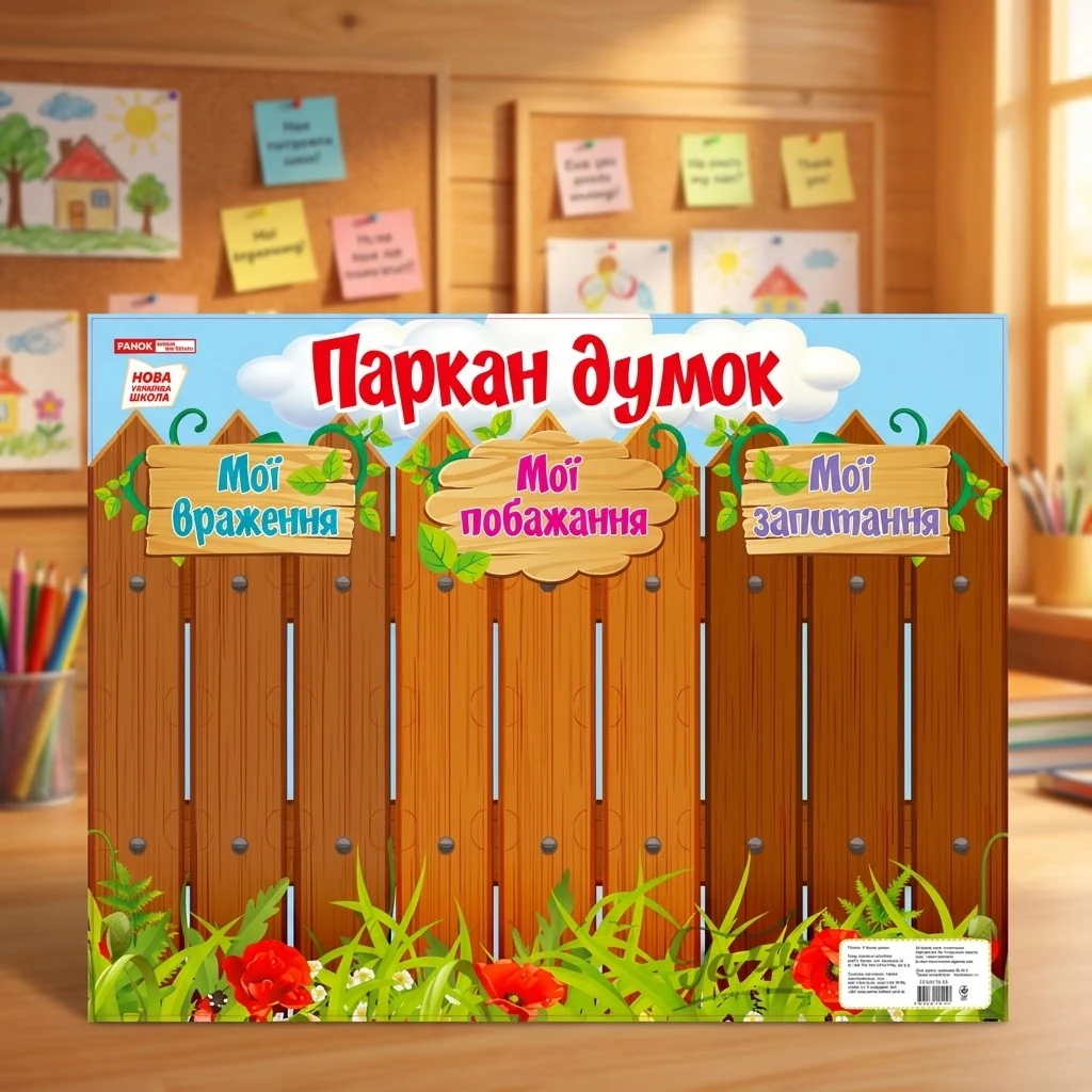 Плакат. Паркан думок. 70*50см