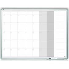 Планер настінний 2х3 Місяць маркерно-магнітний в рамці ALU23 120x90 TP007 — фото 2