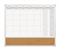 Планер настінний 2х3 на МІСЯЦЬ магнитний/коркова 60x50 TPC01/C65 — фото 2