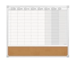 Планер настінний 2х3 на ТИЖДЕНЬ магнітний/коркова 60x50 TPC03/C65 — фото 2