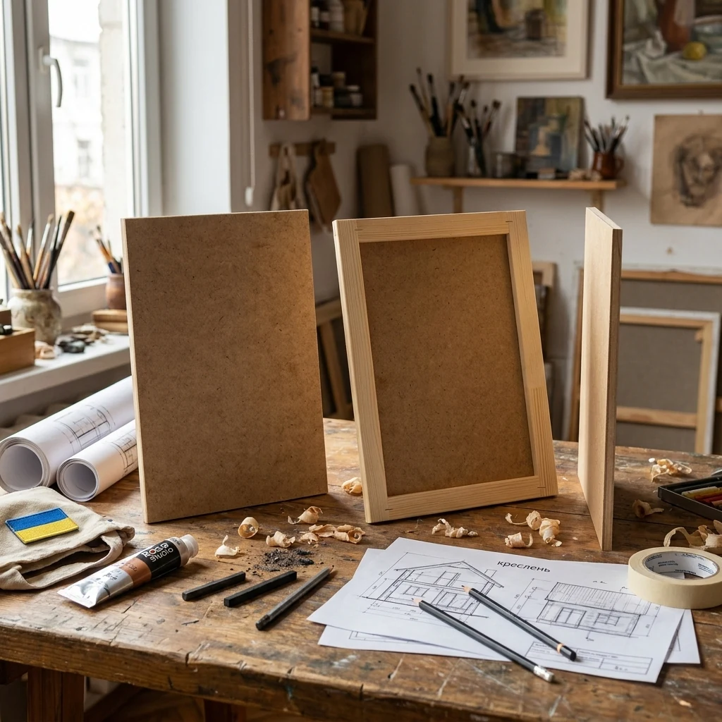 Планшет ДВП, 30*40 см, Rosa Studio