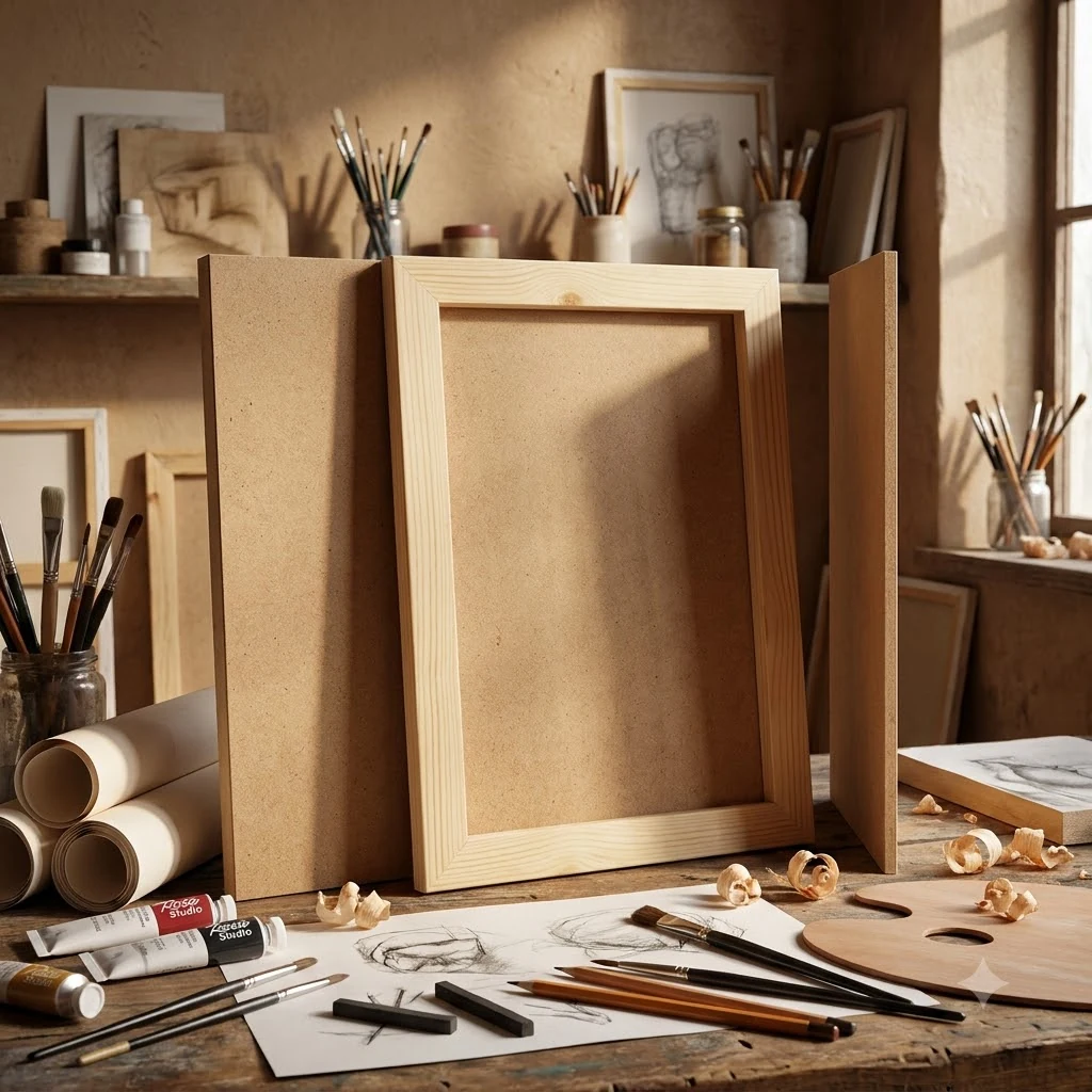 Планшет ДВП, 40*60 см, Rosa Studio