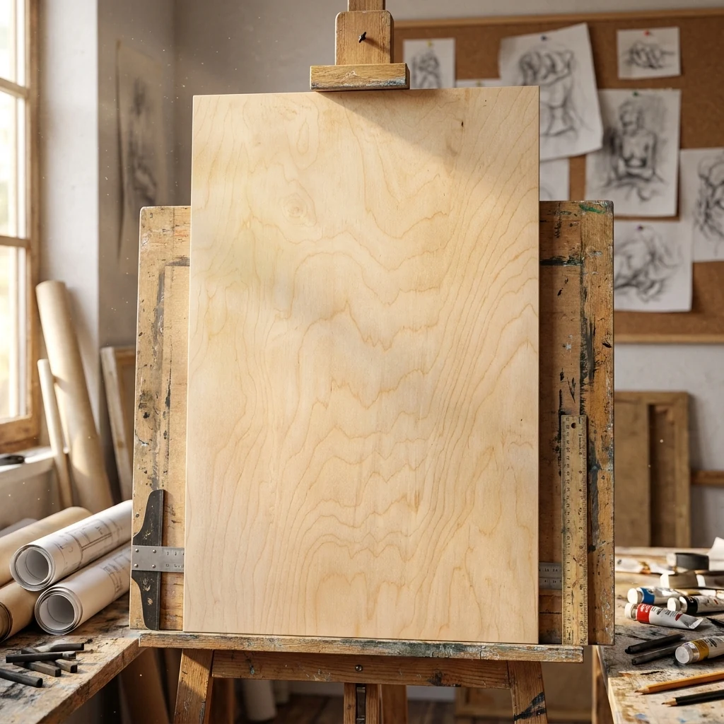 Планшет фанера, 60*80 см, Rosa Studio