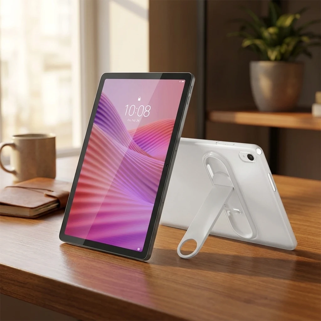 Планшет Lenovo Tab 4/128 WiFi Luna Grey + Clear Case