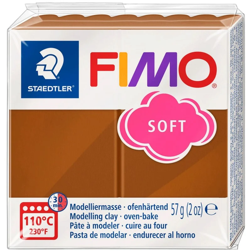 Пластика карамель, 57г, "Soft ", Fimo