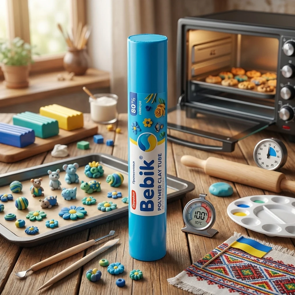 Пластика синя "ціан", 17 г, Bebik