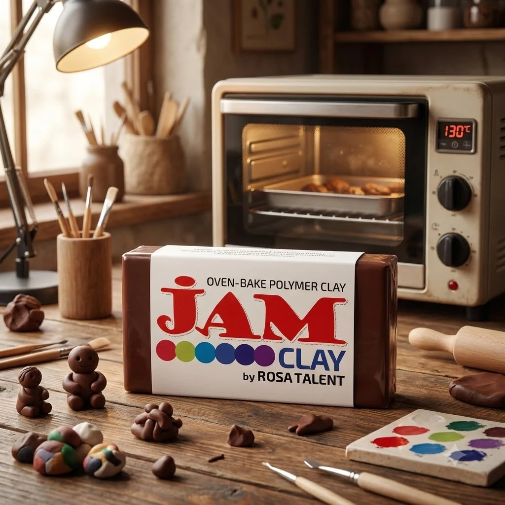 Пластика темний шоколад, 20 г, "Jam Clay"
