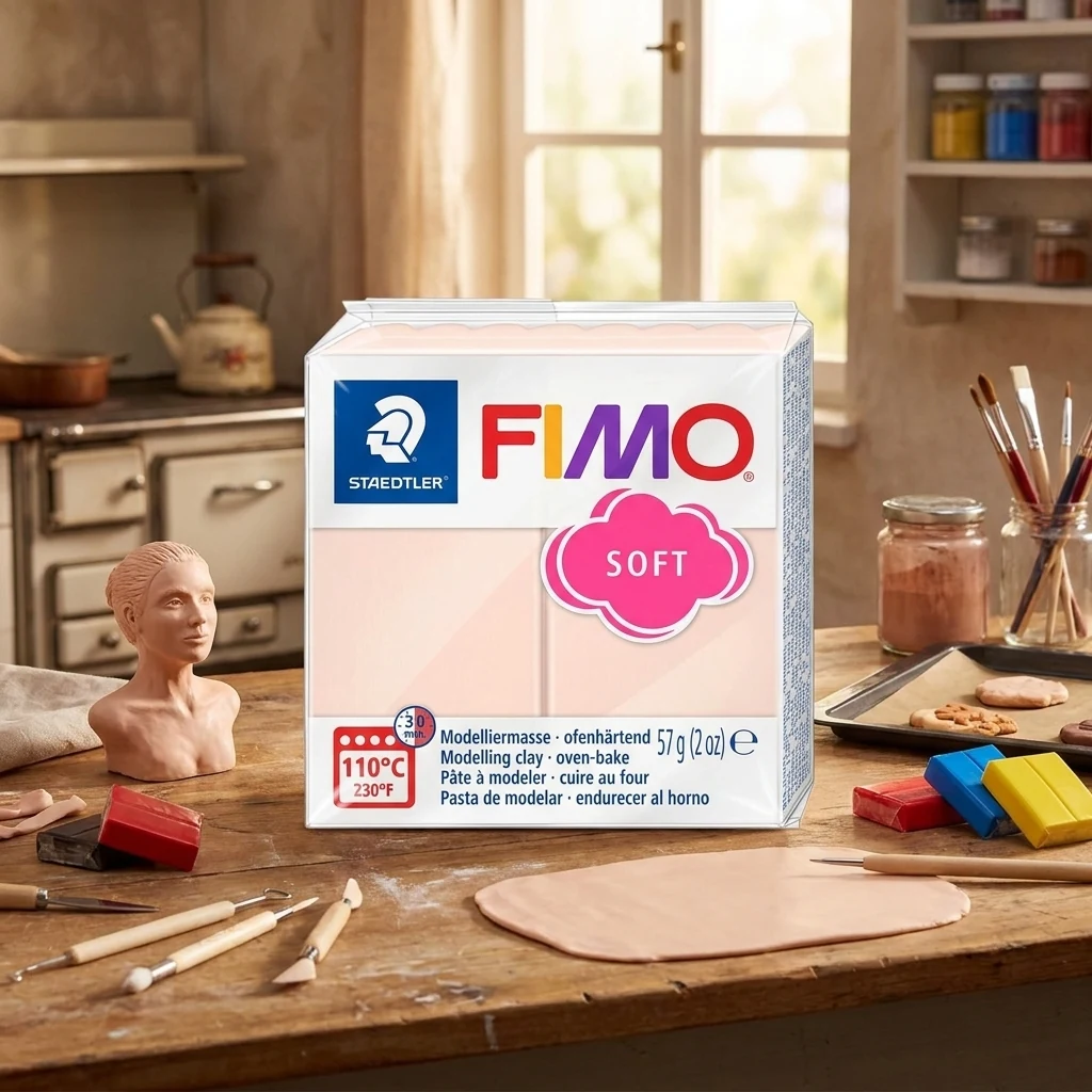 Пластика тілесна, 57г, "Soft ", Fimo