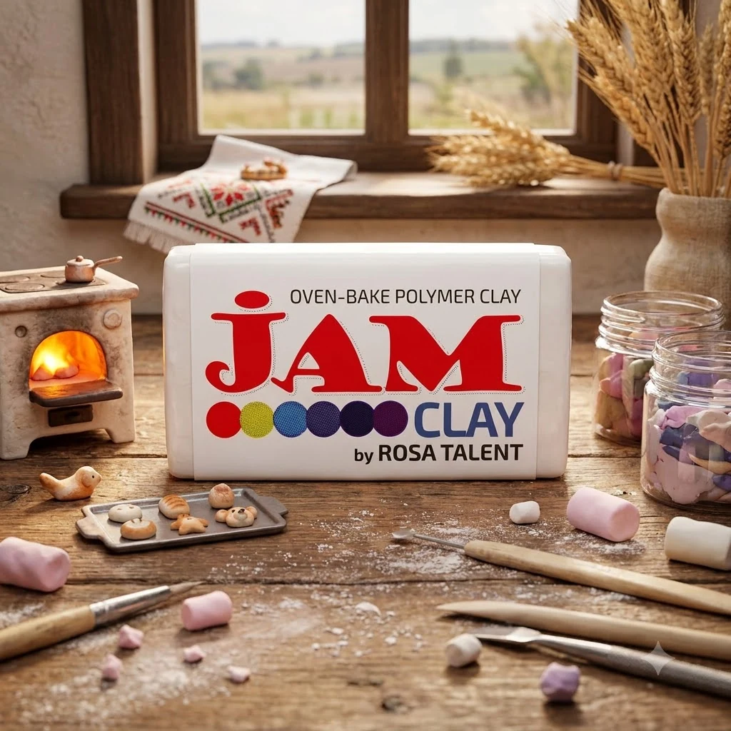 Пластика зефір, 20 г, "Jam Clay",PGU
