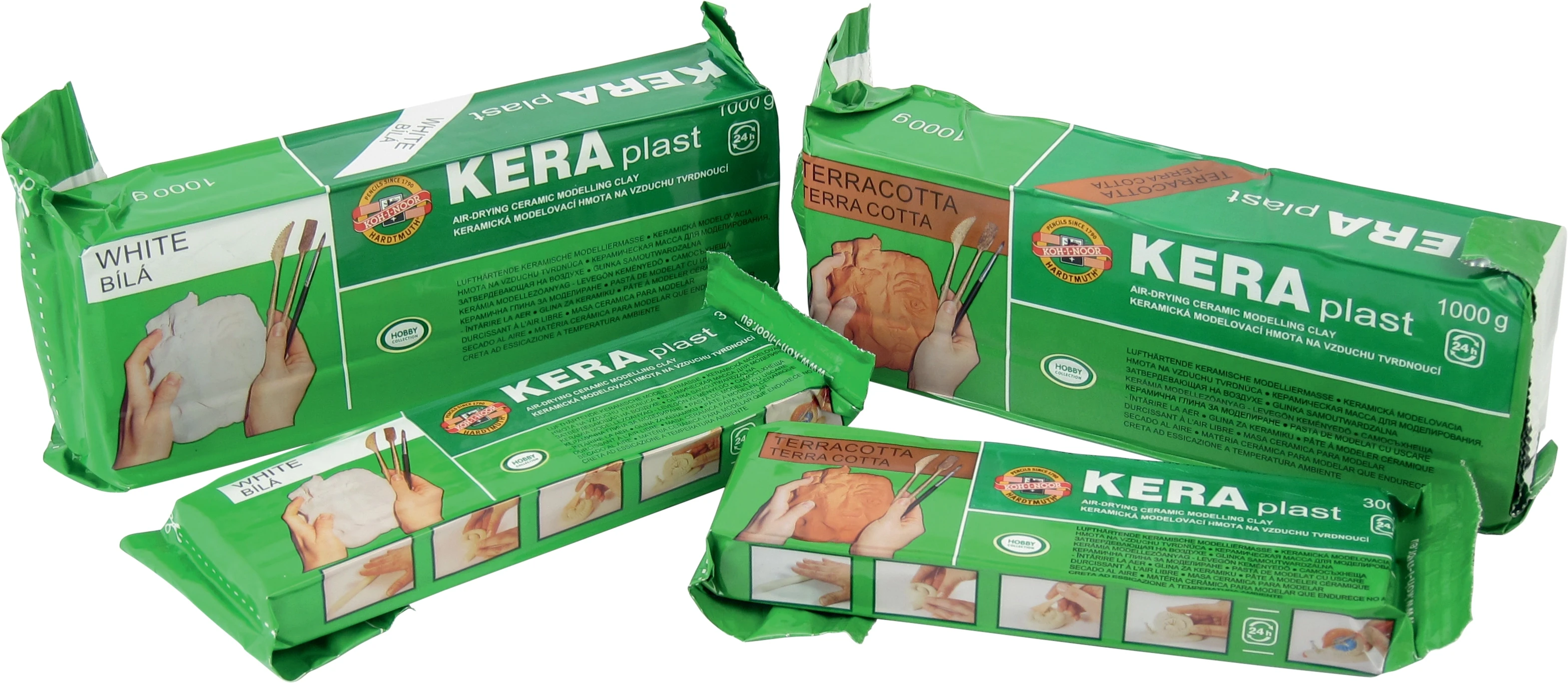 Пластилін К-I-N Keraplast 1000гр. білий