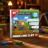 Пластилін Yes Minecraft 12 кол 240г — фото 1