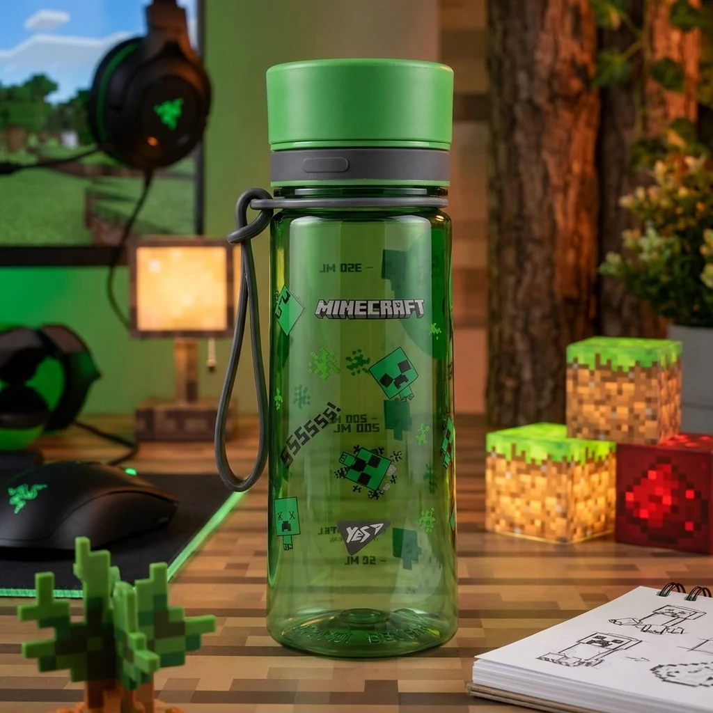 Пляшка для води 400 мл "Minecraft" YES