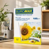 Плівка для ламінування А4 BUROMAX (100mic,100шт.) (BM.7724) 100 mic. A4 — фото 1