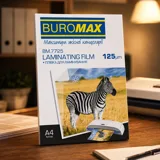 Плівка для ламінування А4 BUROMAX (125mic,100шт.) (BM.7725) 125 mic. A4 — фото 1