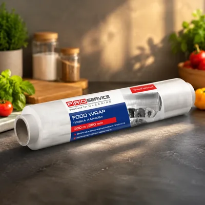 Плівка для продуктів PRO service PE 7 мкм 29 см 300 м
