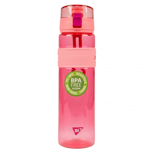 Пляшка для води YES Fusion 750 мл, рожева — фото 2