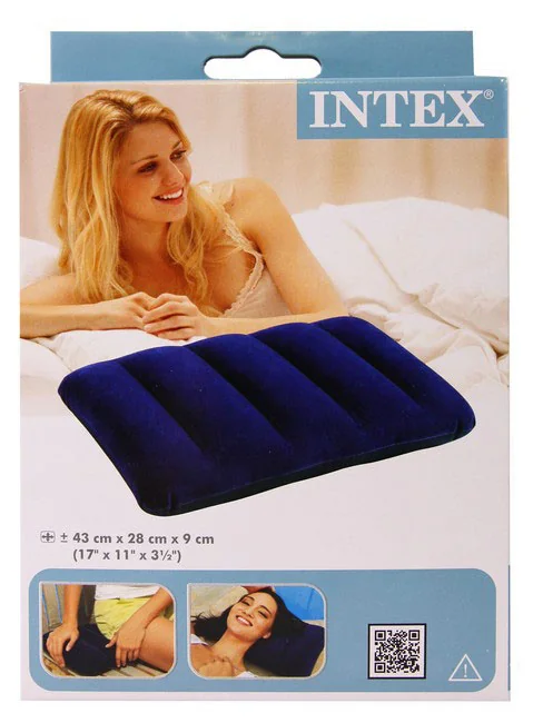 Подушка надувна 32*48 см INTEX — фото 3