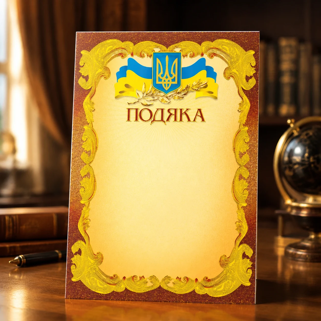 Подяка А-4 №189 — Подарунки та сувеніри