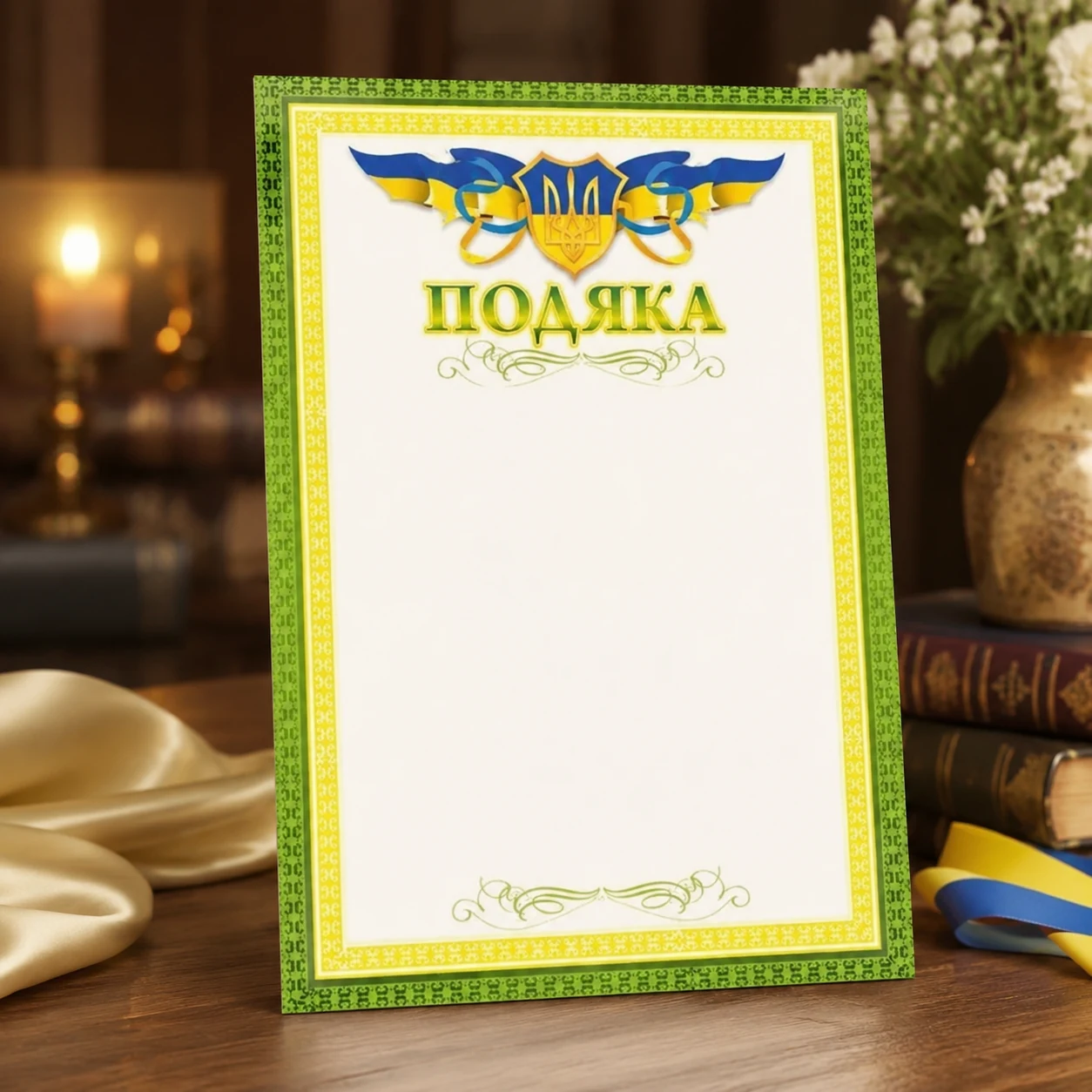 Подяка А4 Гв-01-016 — Подарунки та сувеніри