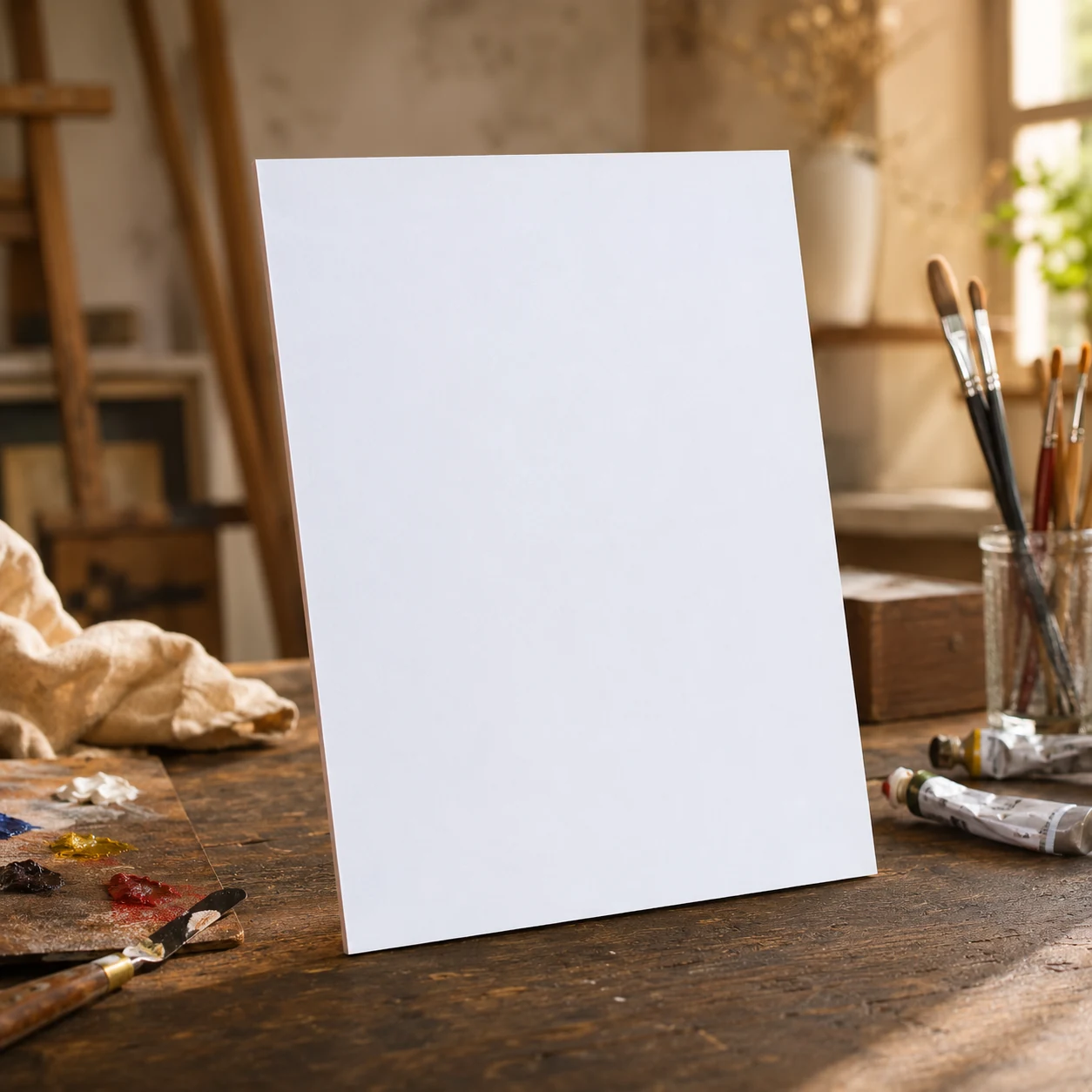 Полотно на картоні 18×20 см ROSA Studio — Живопис