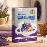 Порошок для прання Wash&Free жасмин та лаванда 400г — фото 1