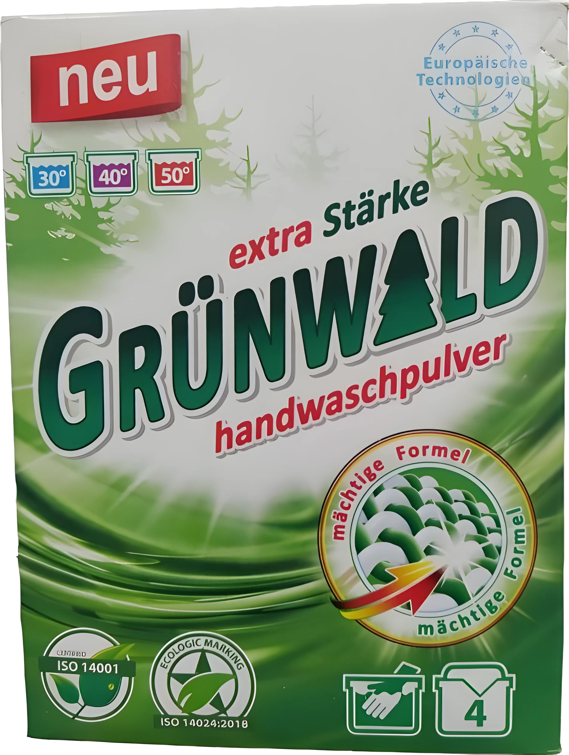 ПОРОШОК GRUNWALD ручн.Гірська Свіжість 350 г