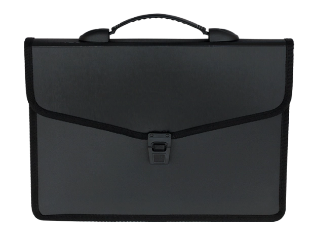 Портфель ВМ 3734 А4/3відд. чорний — фото 2