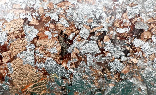Поталь пластівці срібло-мідь 1 г, D.K.Art&Craft — фото 2