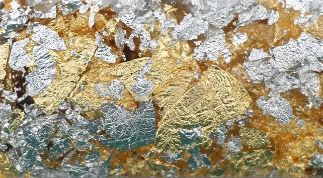 Поталь пластівці золото-срібло 1 г, D.K.Art&Craft — фото 3